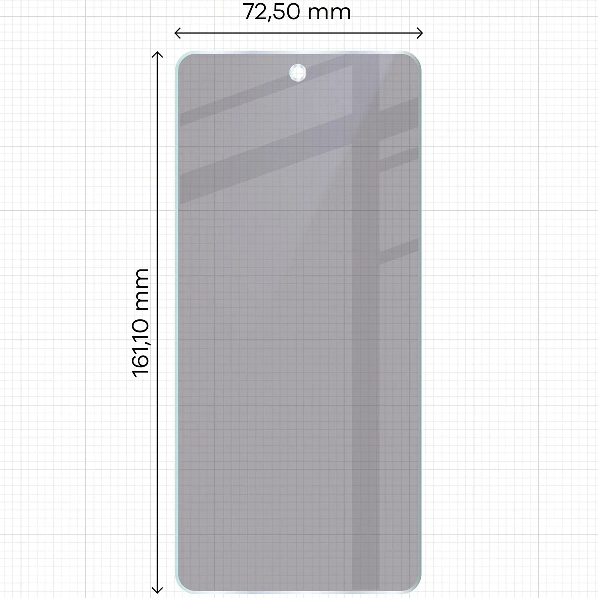 Ochranné sklo Bizon Glass Mule Shadow Realme 14x 5G matte