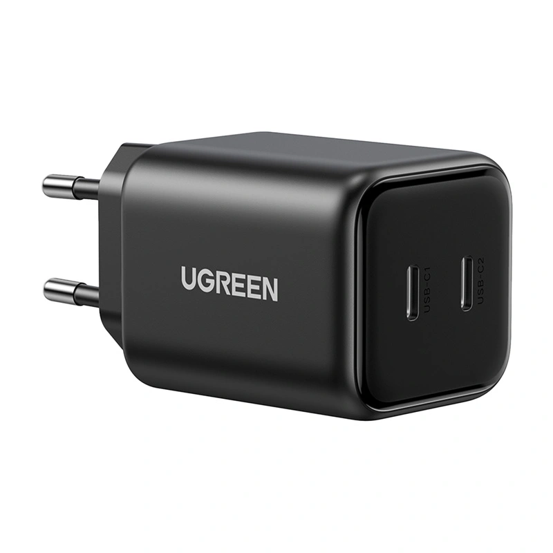 Síťová nabíječka UGREEN Dual Charger 2xUSB-C GaN 45W X526 (black)