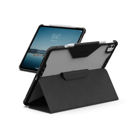 Kryt UAG Urban Armor Gear Plyo LT with a holder for Apple Pencil to iPad Pro 13" 2024 / 13" 2025 (black-ice)