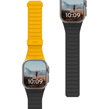 UAG Urban Armor Gear Pathfinder silicone double-sided magnetic strap for Apple Watch 42 / 44 / 45 / 46 / 49 mm (larger)