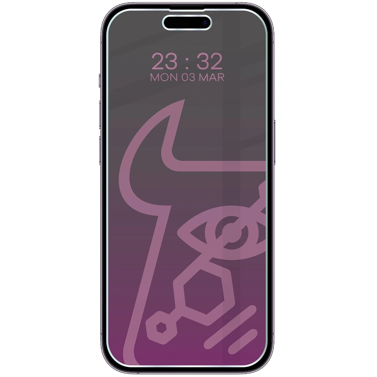 Ochranné sklo Bizon Glass Mule Shadow Apple iPhone 14 Pro matte