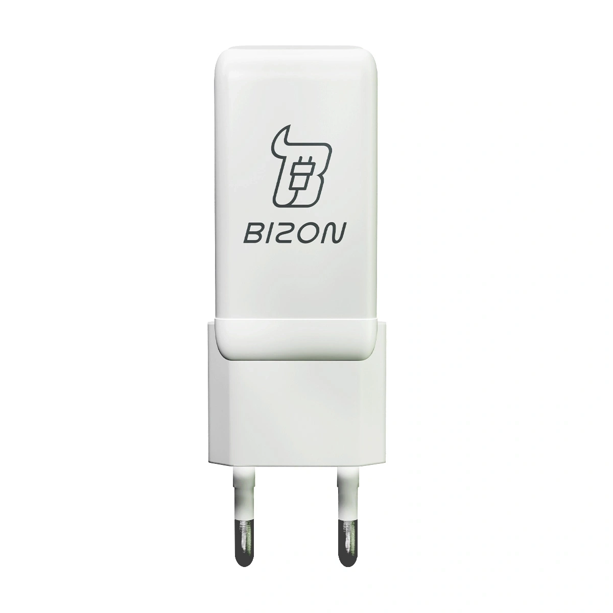 Síťová nabíječka Bizon Charger VT-36B 45W 2xUSB-C PD QC 4.0 GAN3 white
