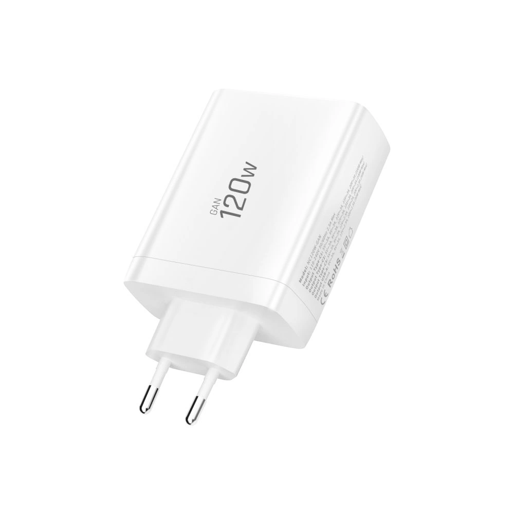 Síťová nabíječka Tech-Protect NC120W-GAN 4-port Network Charger PD 120W / QC3.0 White