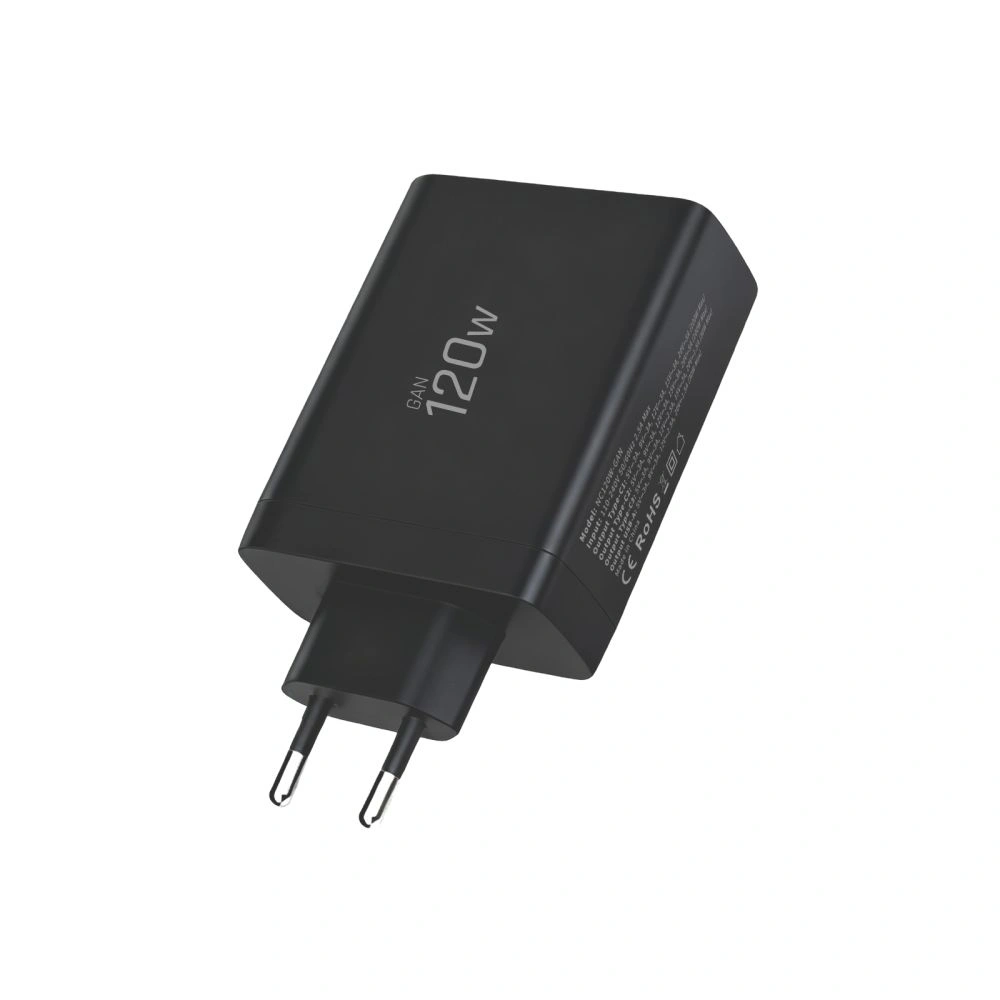 Síťová nabíječka Tech-Protect NC120W-GAN 4-port Network Charger PD 120W / QC3.0 Black