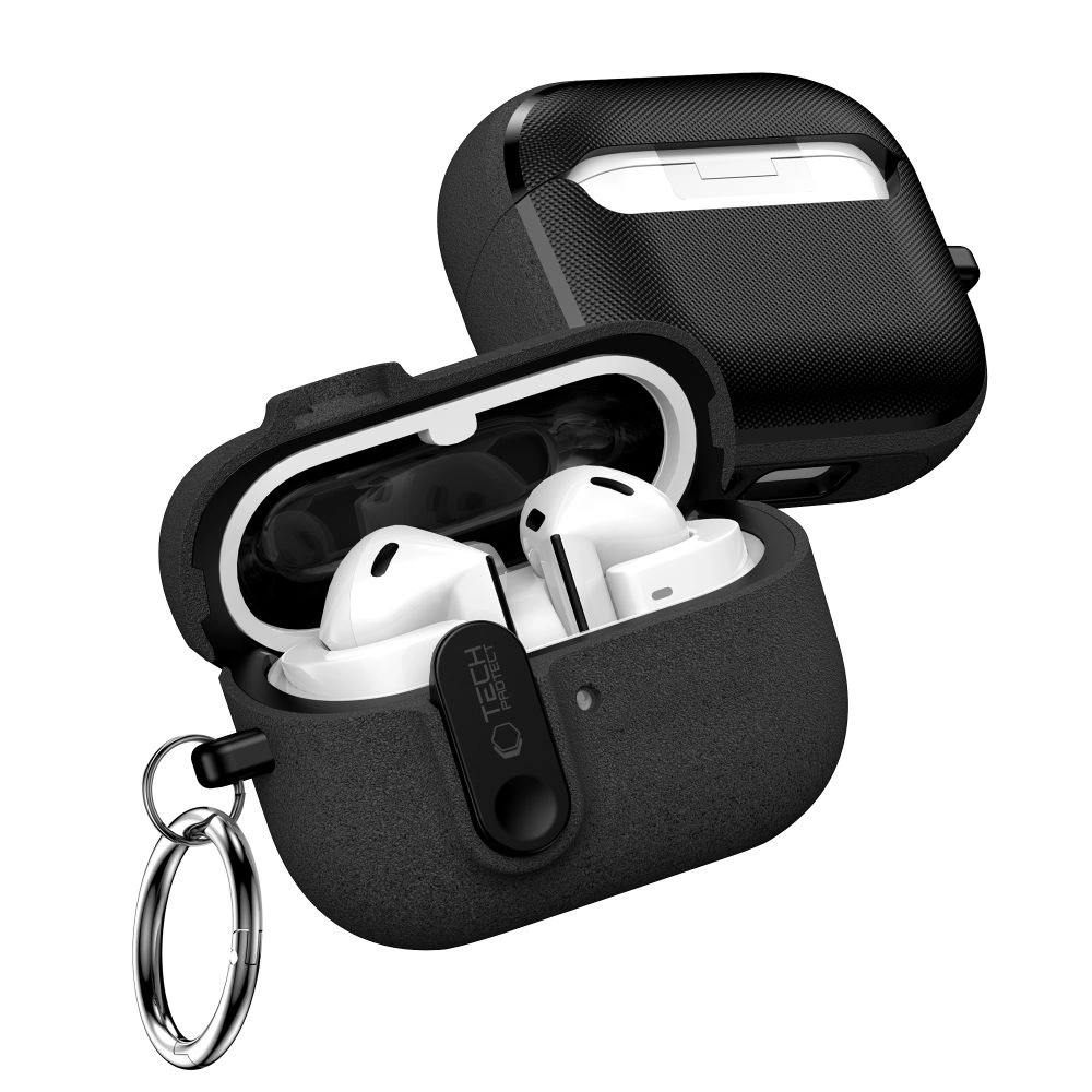 Kryt Tech-Protect Slim Hook Samsung Galaxy Buds 3 / 3 FE / 3 Pro Black