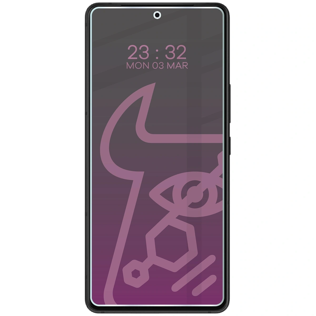 Ochranné sklo Bizon Glass Mule Shadow Asus ROG Phone 9 matte