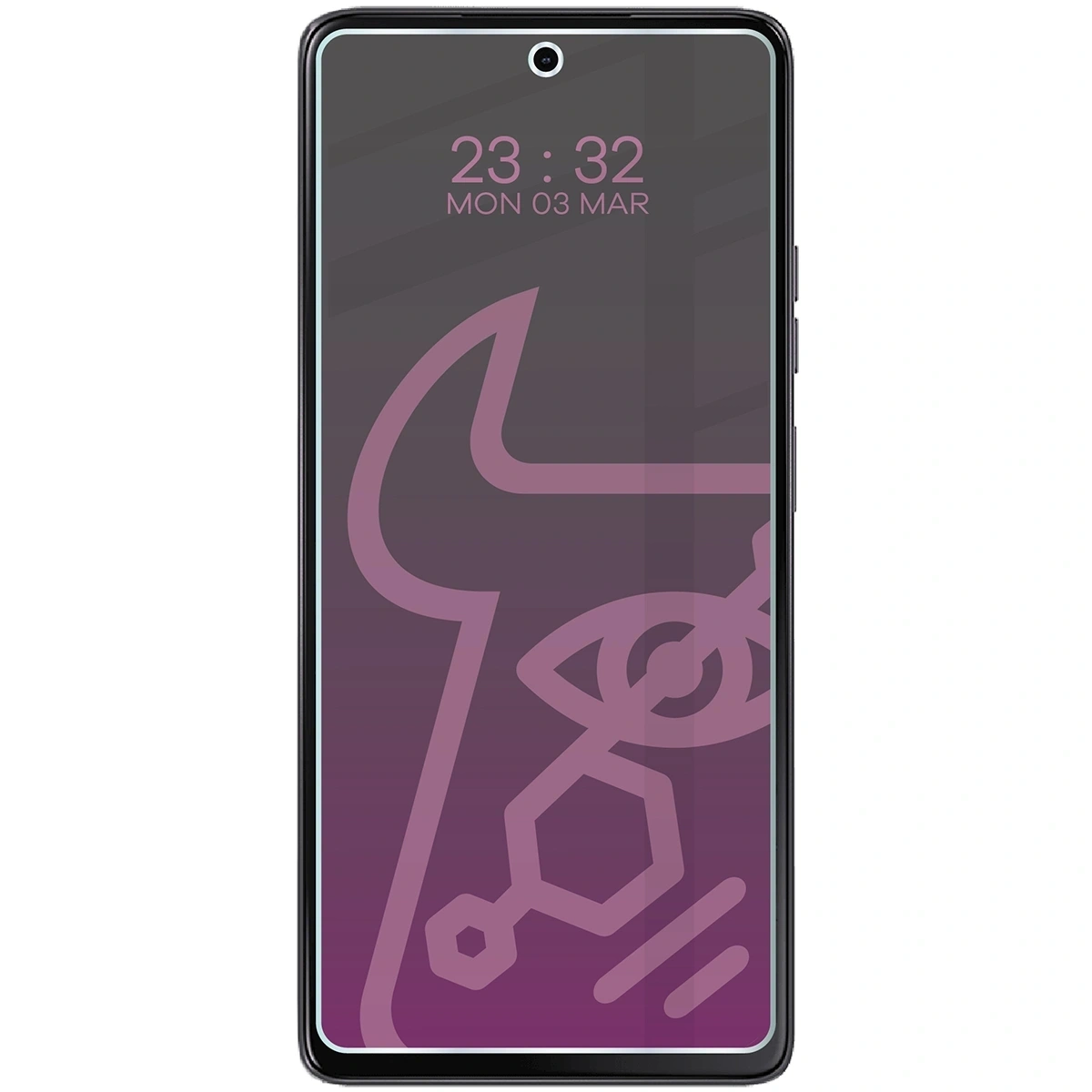 Ochranné sklo Bizon Glass Mule Shadow Motorola Moto G75 5G matte