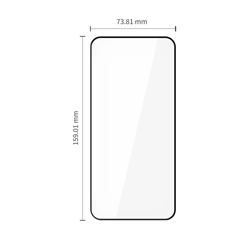 Ochranné sklo Tech-Protect Glass Fit+ Xiaomi Redmi Note 15 Pro 5G Black [2 PACK]
