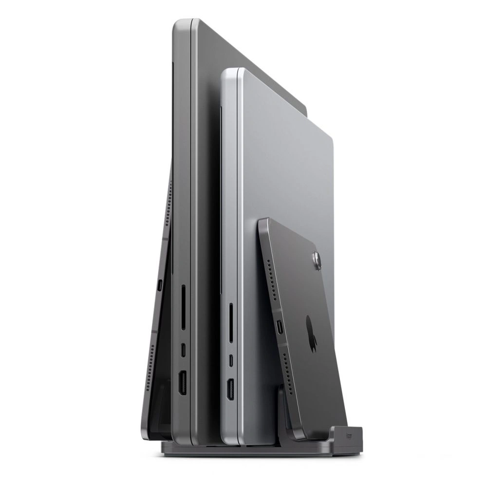 Kryt Spigen LD208S4 Vertical Laptop Stand Space Grey
