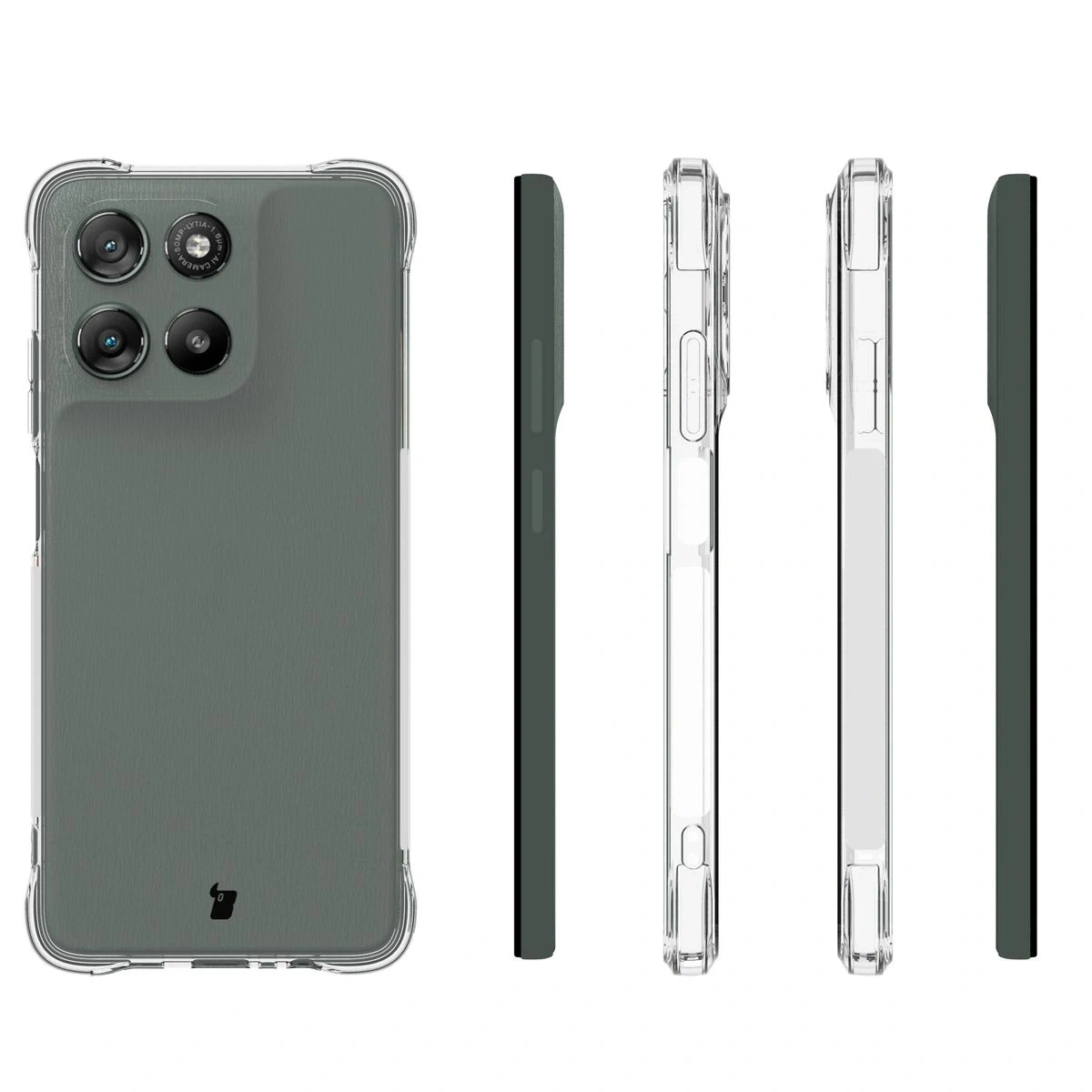 Kryt Bizon Case Clear Pack Motorola Moto G57 Power / G67 Power