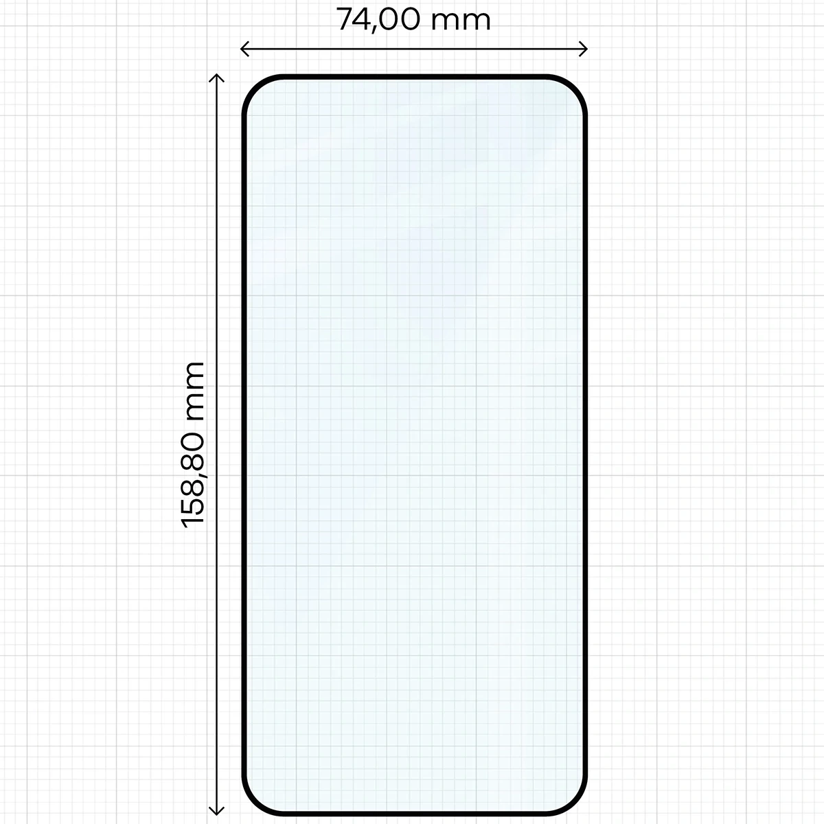 Ochranné sklo Bizon Glass Edge 2 Xiaomi Redmi Note 15 Pro 4G black frame