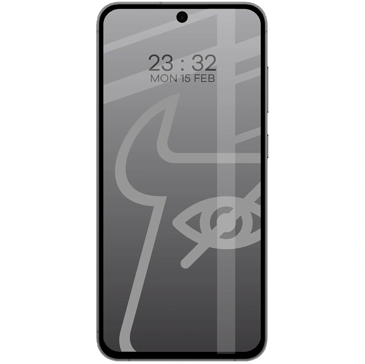 Ochranné sklo Bizon Glass Edge Shadow Duo Samsung Galaxy S25 FE / S24 FE / A36 5G / A56 5G tinted with a black frame [2 PACK]