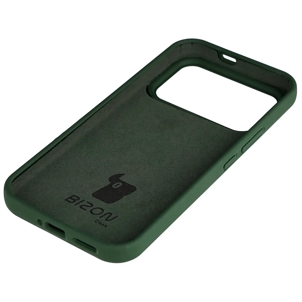 Kryt Bizon Soft Case Xiaomi POCO F8 Ultra dark green