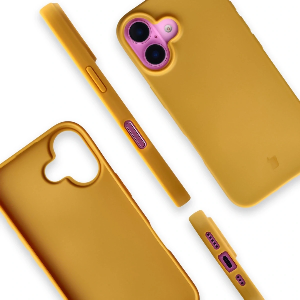 Kryt Bizon Case ReLeaf Apple iPhone 16 dark yellow