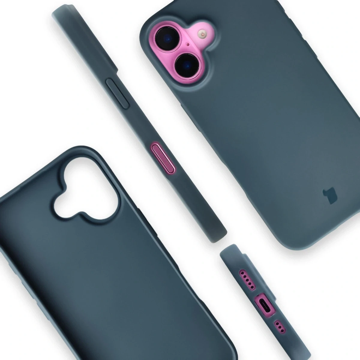 Kryt Bizon Case ReLeaf Apple iPhone 16 dark blue