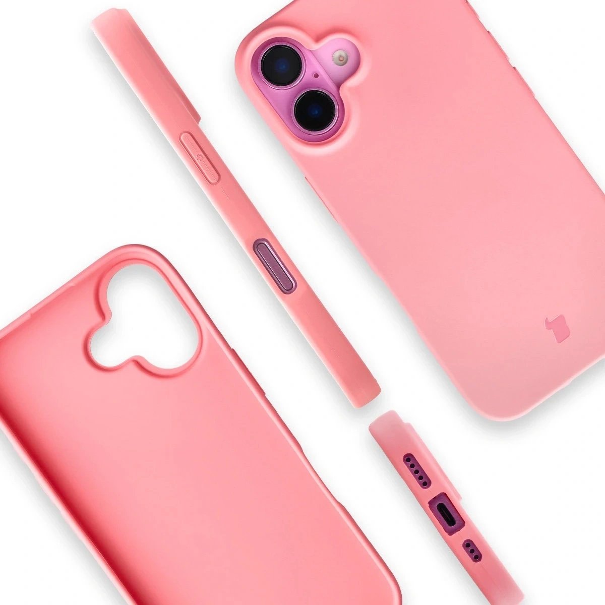 Kryt Bizon Case ReLeaf Apple iPhone 16 pink