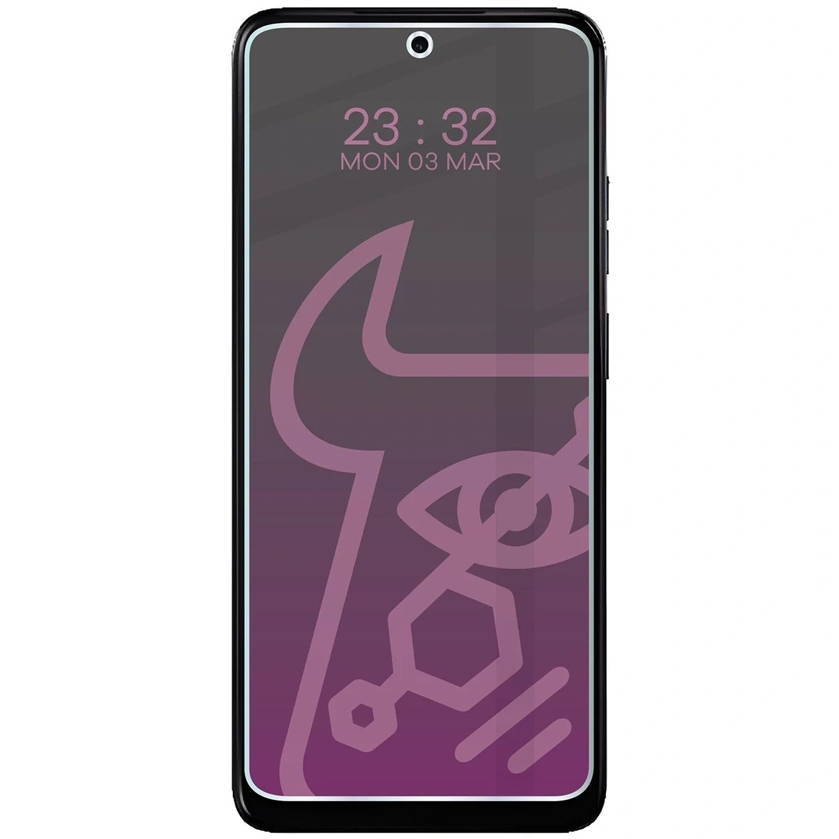 Ochranné sklo Bizon Glass Mule Shadow Motorola Moto E15 matte