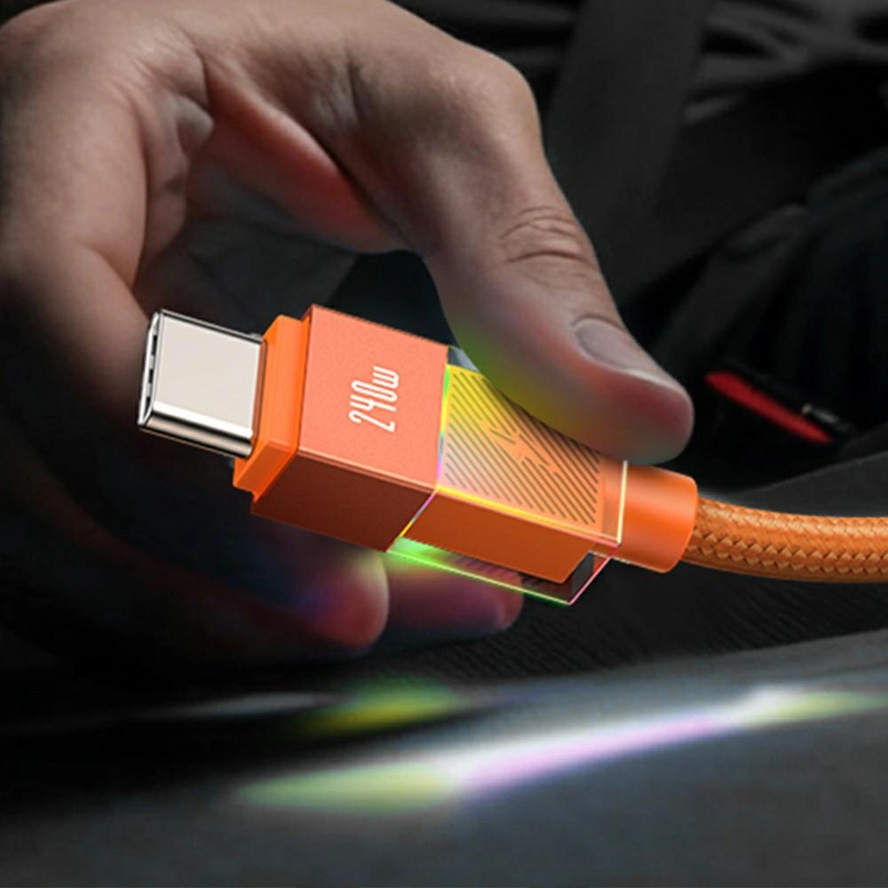 USAMS SJ777 PD 240W USB-C / USB-C Cable 1.2m tarnish