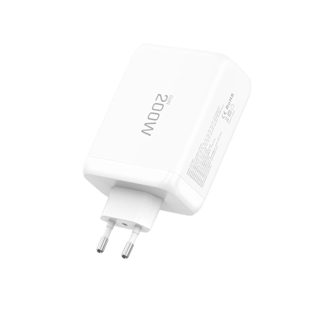 Síťová nabíječka Tech-Protect NC200W-GAN 4-port Network Charger PD 200W / QC3.0 White