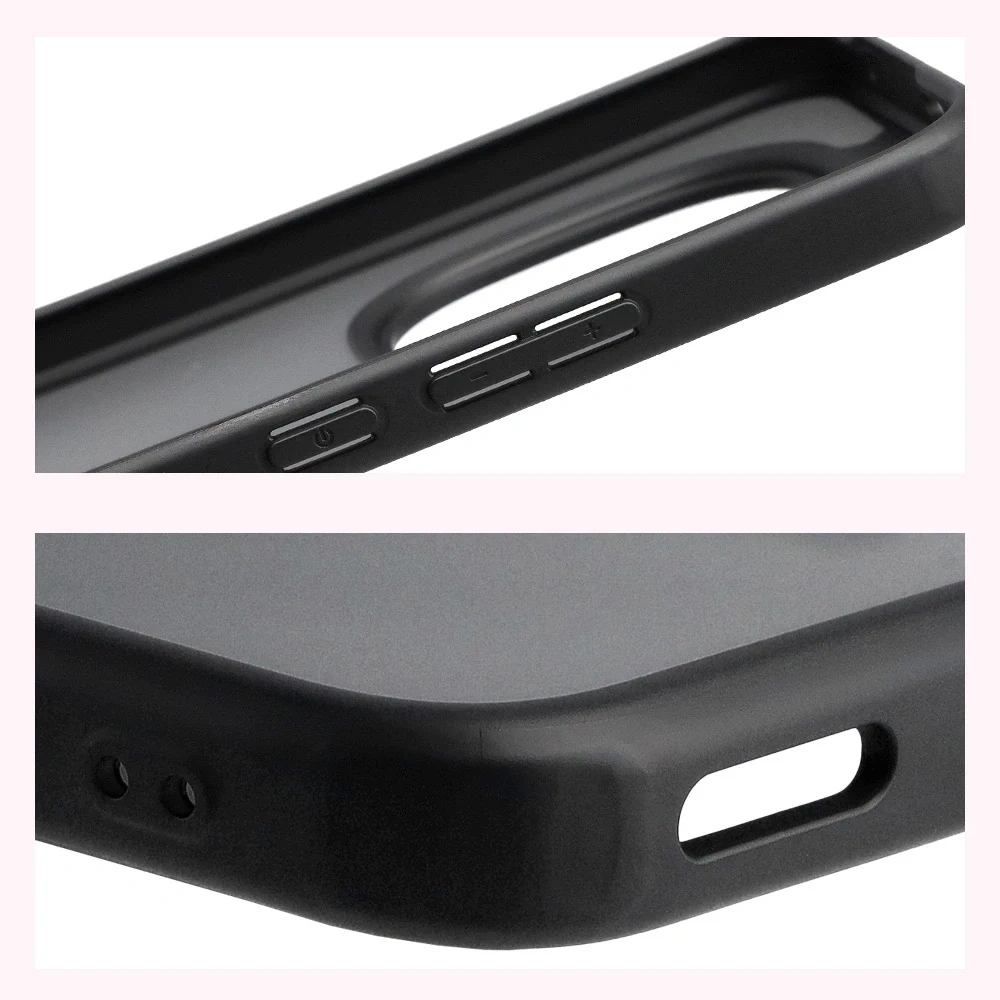 Kryt Bizon Case Angelo Xiaomi Redmi Note 15 Pro+ Plus 5G smoked with a black frame