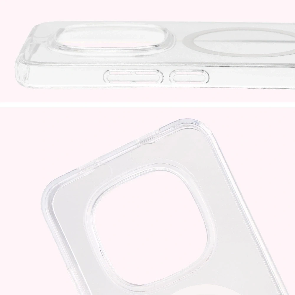 Kryt Bizon Case CrystalO Magnetic Xiaomi Redmi Note 15 Pro 5G clear