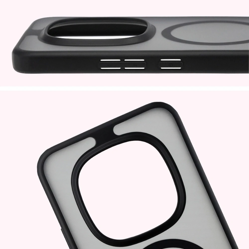 Kryt Bizon Case MatteO Magnetic Xiaomi Redmi Note 15 Pro+ Plus 5G smoky black