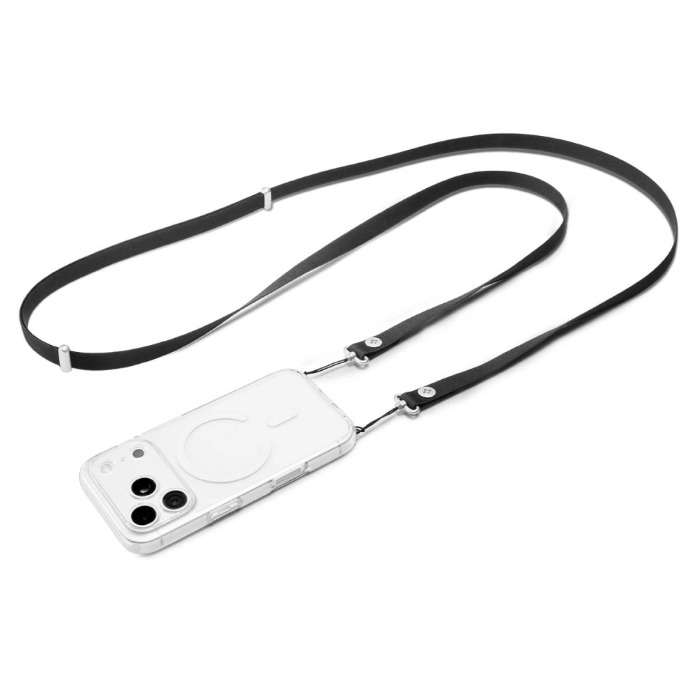 Šňůrka Spigen DA30l Lanyard Strap Crossbody Black