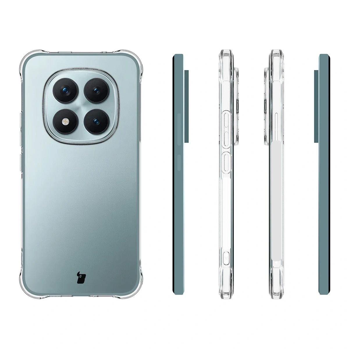 Kryt Bizon Case Salpa Xiaomi Redmi Note 15 Pro+ Plus 5G / POCO M8 Pro 5G clear