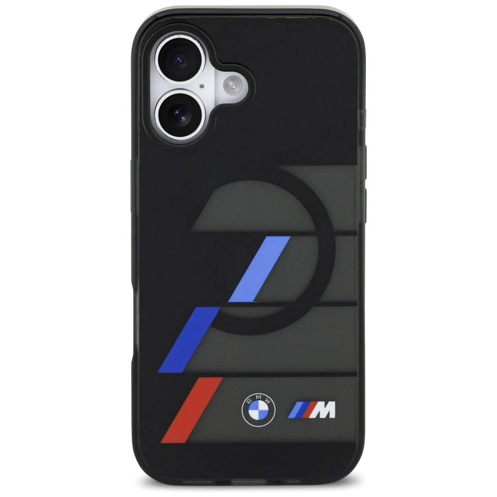 Kryt BMW M IML Metal Buttons Tricolor Lines MagSafe Apple iPhone 17 black