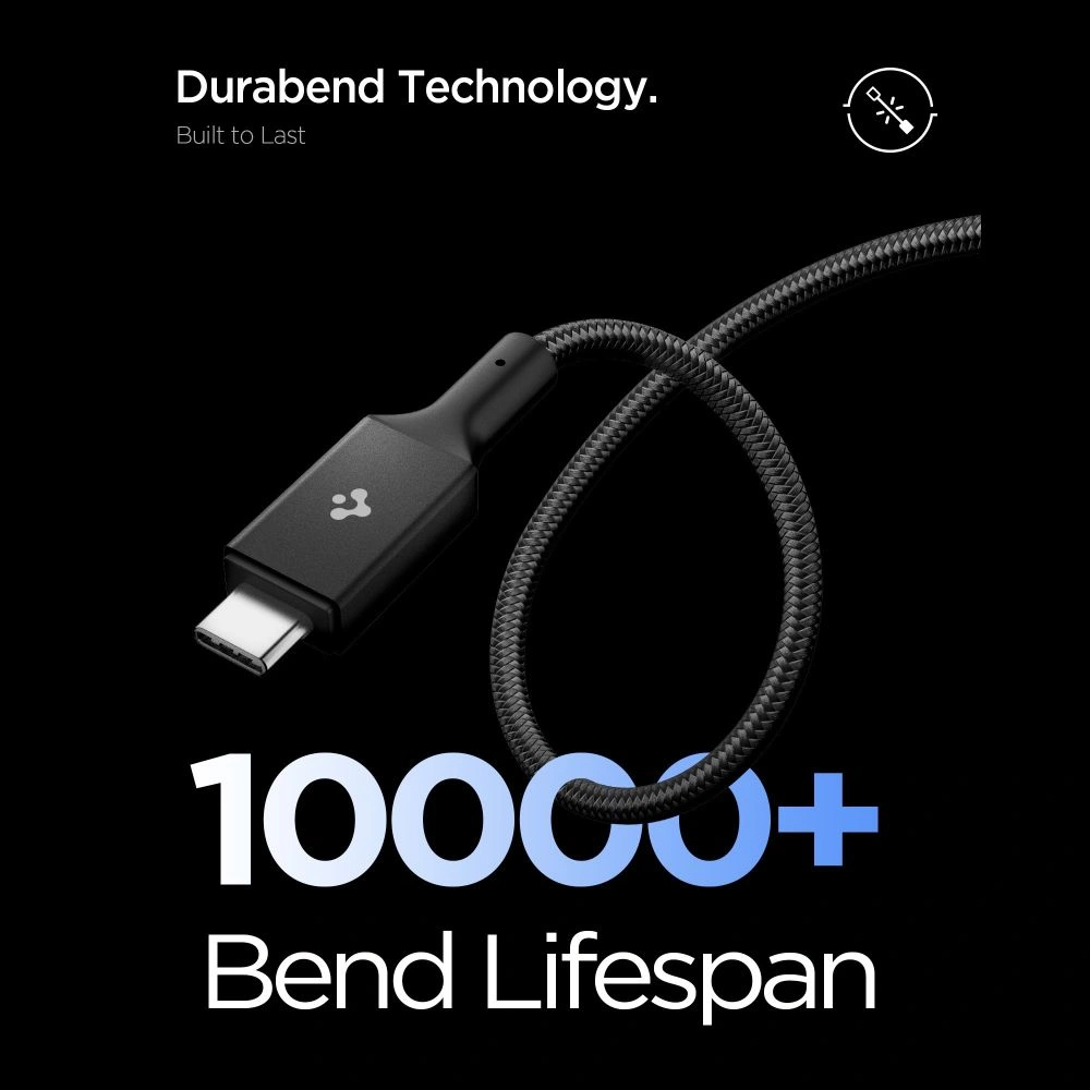 Spigen EB10015CC Essential USB-C Cable 100W 150cm Black