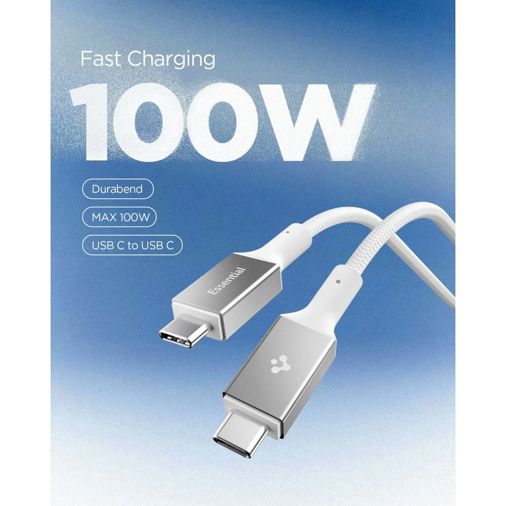 Spigen EB10015CC Essential USB-C Cable 100W 150cm White
