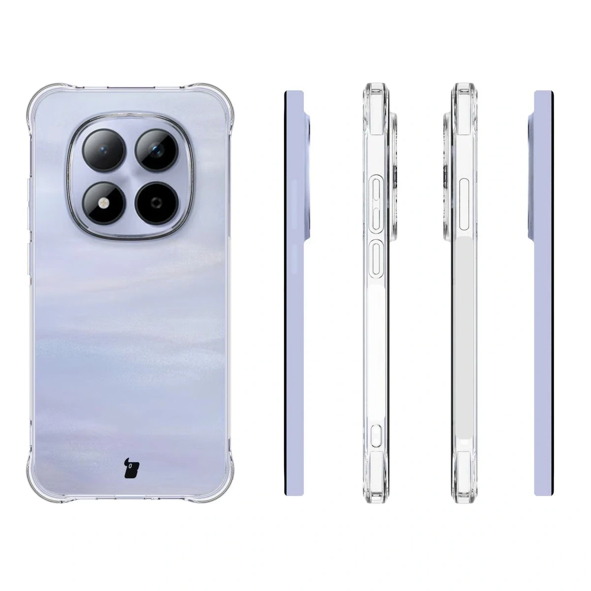 Kryt Bizon Case Salpa Xiaomi Redmi Note 15 Pro 5G clear