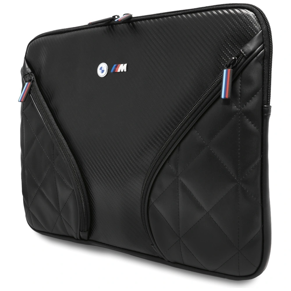 Kryt BMW Carbon Pockets&Metal Logo Sleeve 16" black