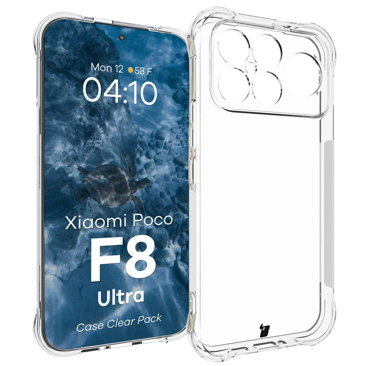 Kryt Bizon Case Clear Pack Xiaomi POCO F8 Ultra
