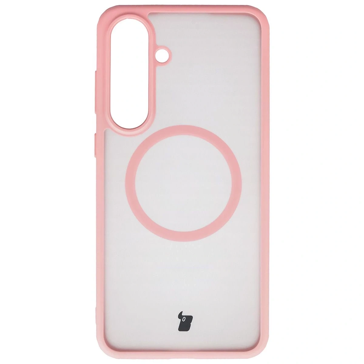 Kryt Bizon MatteO Magnetic Pack Samsung Galaxy S25 FE smoky light pink