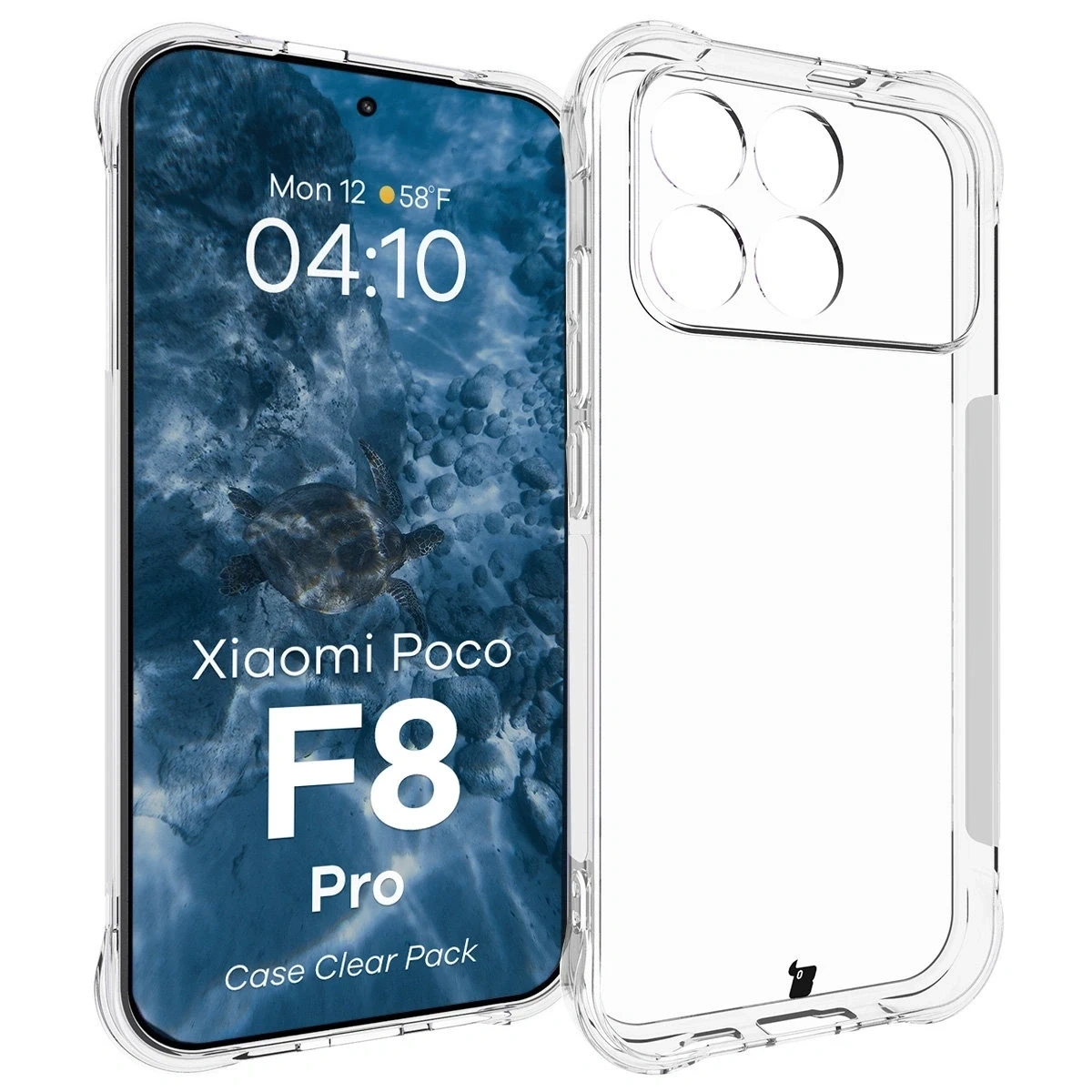 Kryt Bizon Case Clear Pack Xiaomi POCO F8 Pro