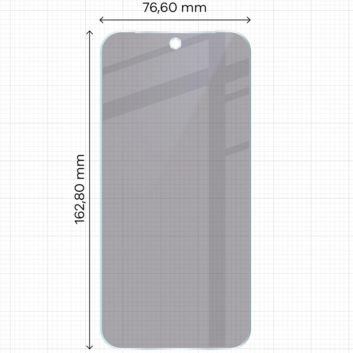 Ochranné sklo Bizon Glass Mule Shadow Google Pixel 10 Pro XL matte