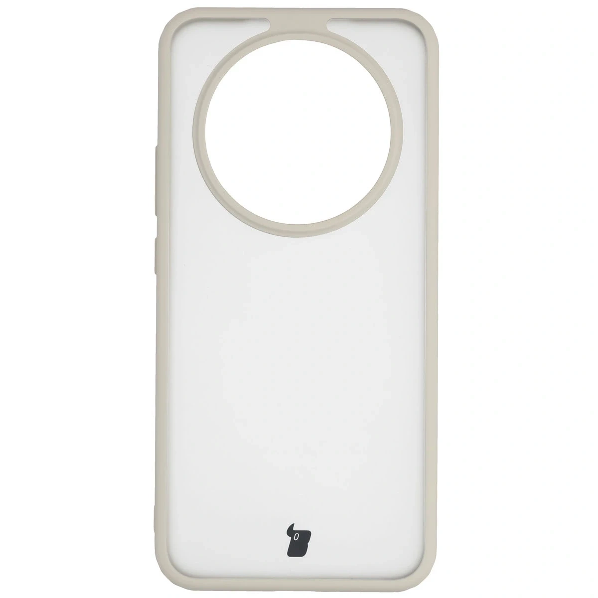 Kryt Bizon Case Angelo Honor Magic8 Lite semi-transparent with a beige frame