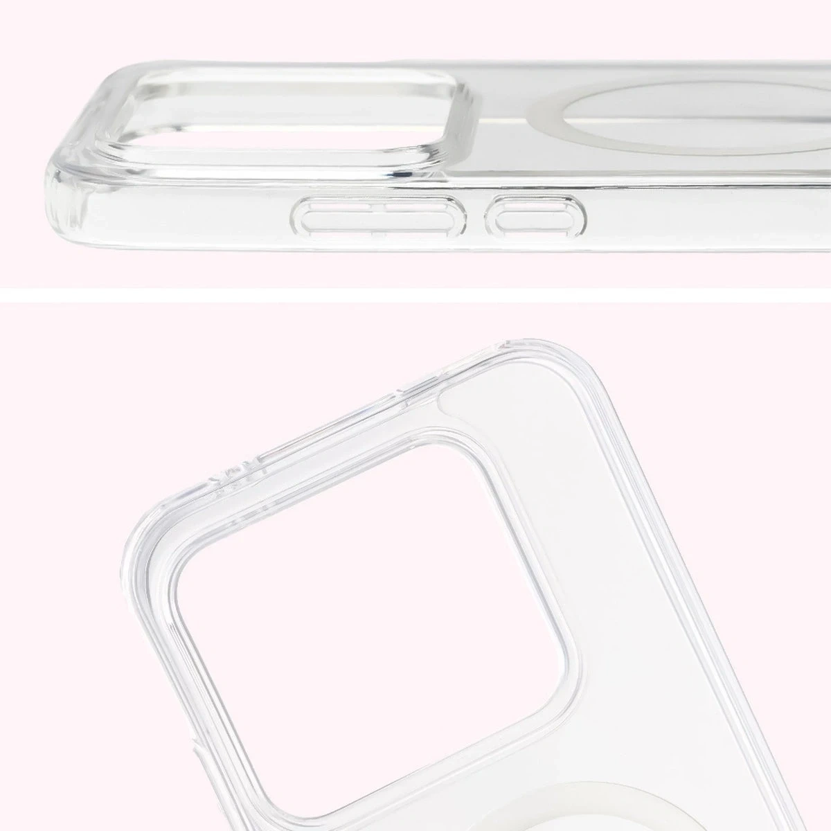 Kryt Bizon Case CrystalO Magnetic Realme GT 8 Pro clear