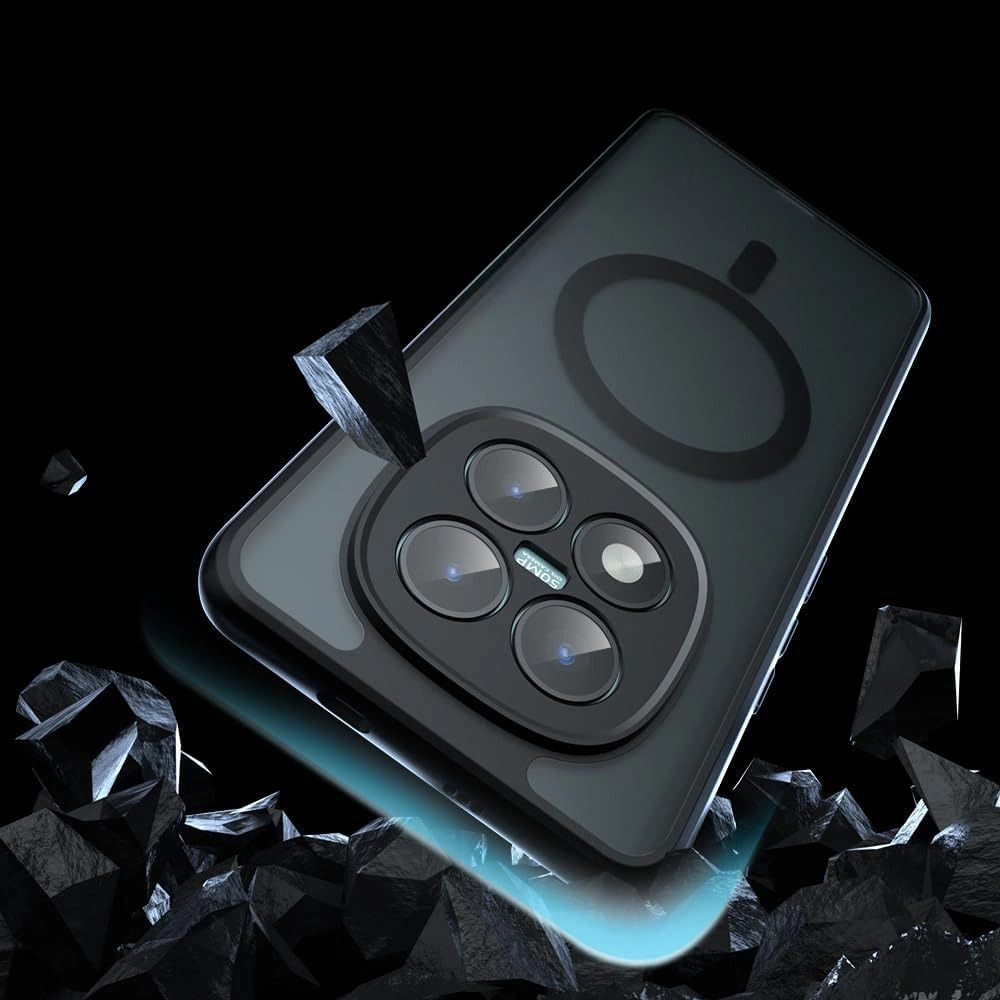 Kryt Tech-Protect Magmat MagSafe Xiaomi Poco M8 Pro / Redmi Note 15 Pro+ Plus 5G Matte Black