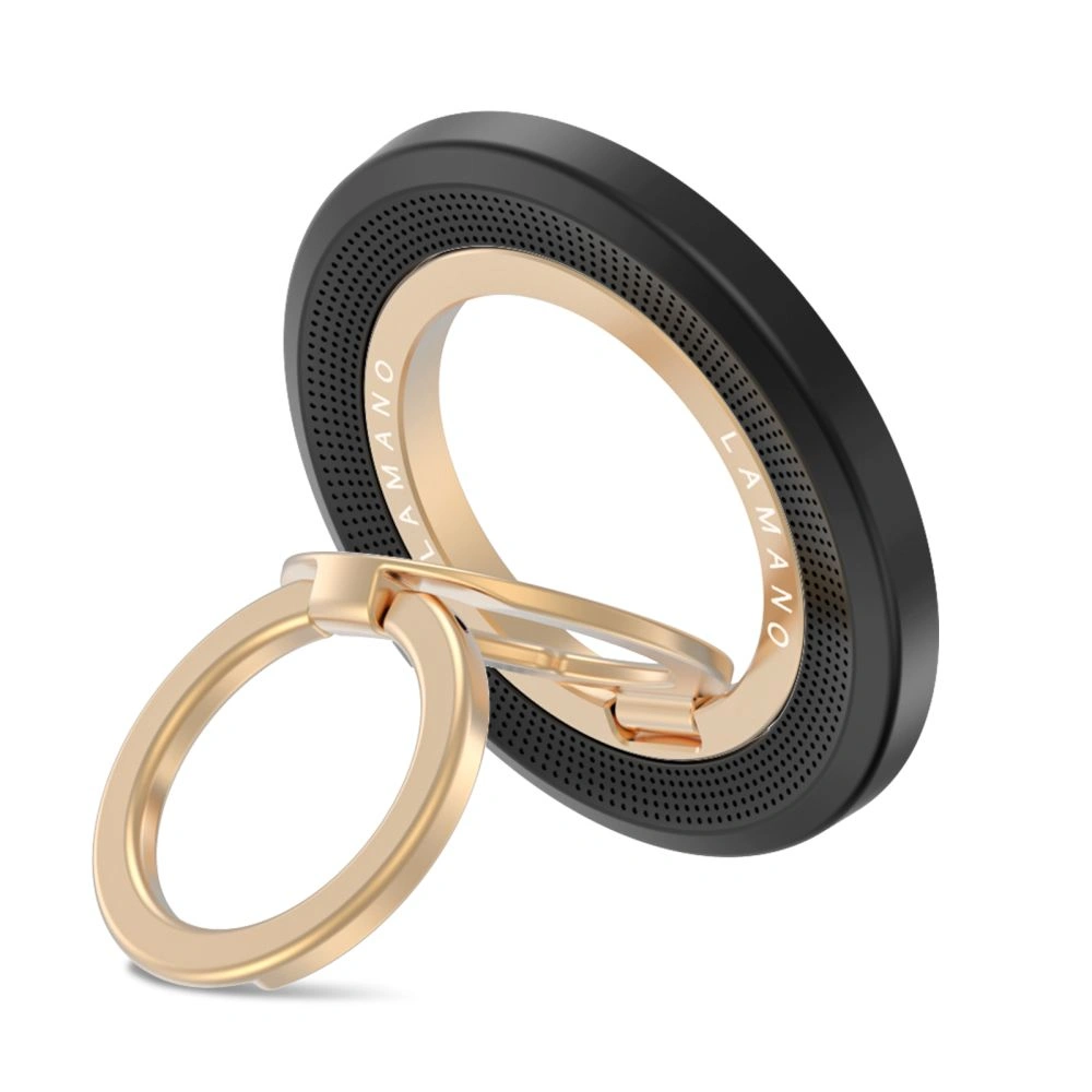 Kryt Tech-Protect MMR700 Lamano Magnetic MagSafe Phone Ring Black/gold