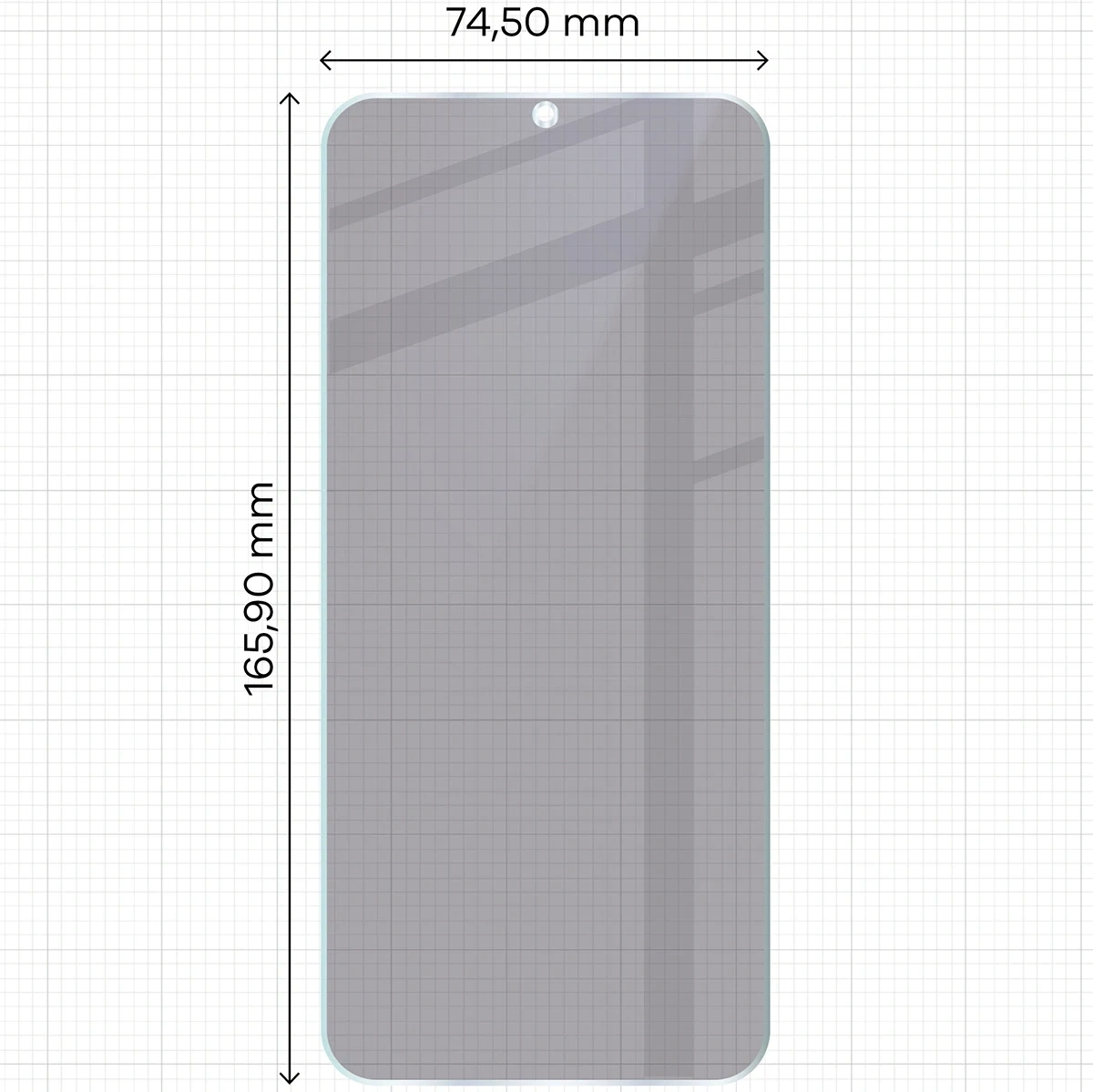 Ochranné sklo Bizon Glass Mule Shadow Xiaomi Redmi 15C 4G matte