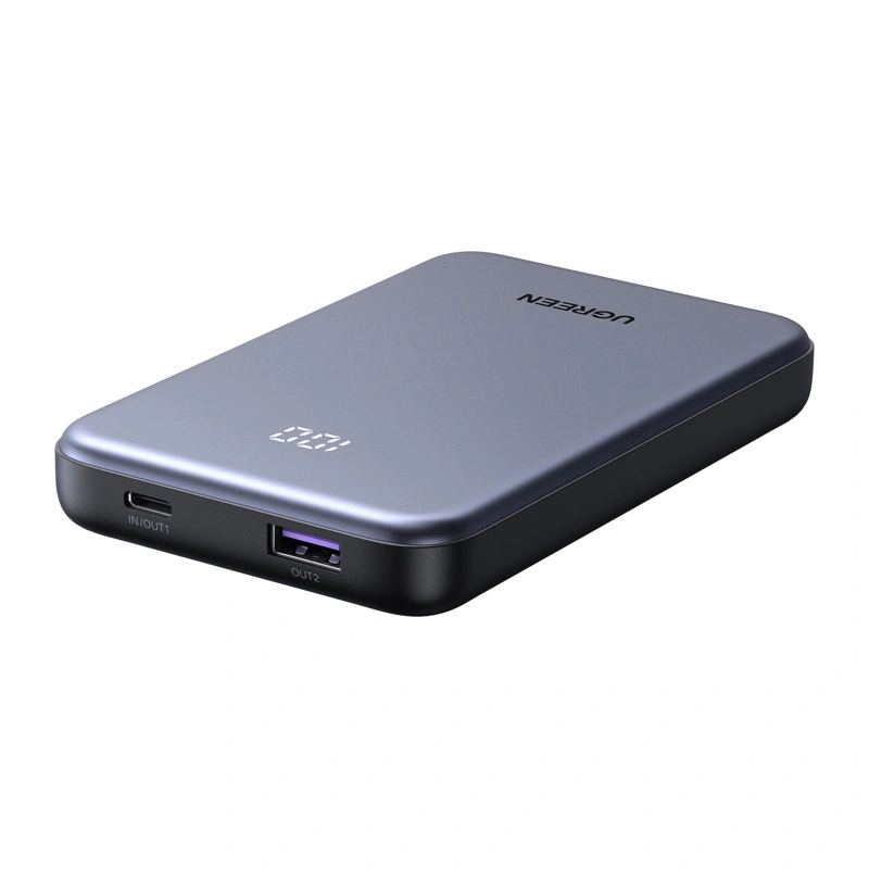 UGREEN PB507 Powerbank 10000mAh 20W PD USB + USB-C (gray)