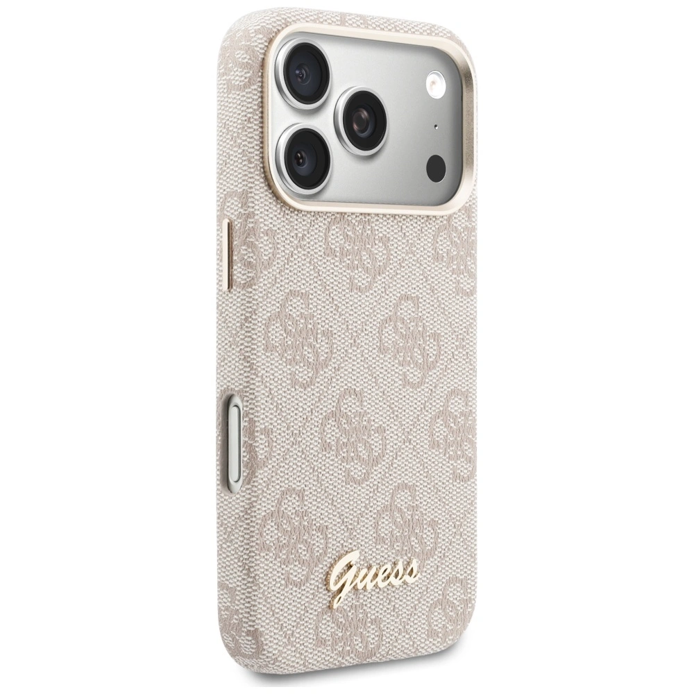 Kryt Guess 4G Script MagSafe Apple iPhone 17 Pro Max pink