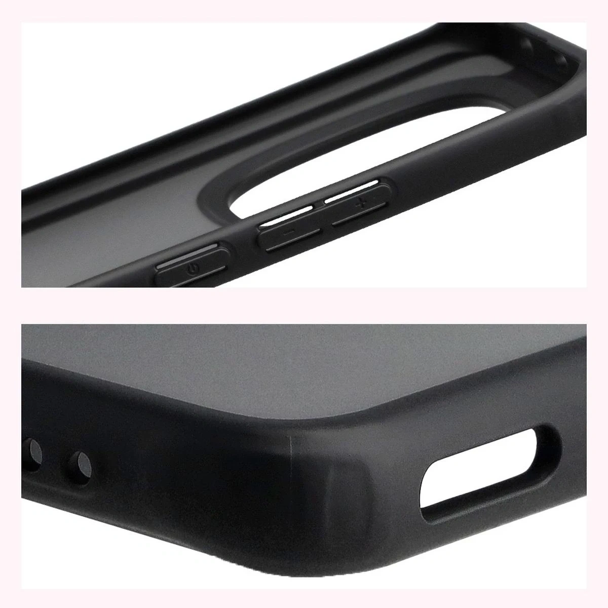 Kryt Bizon Case Angelo Xiaomi Redmi Note 15 / POCO M8 5G smoked with a black frame