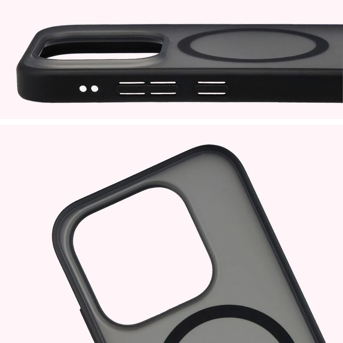 Kryt Bizon Case MatteO Magnetic Xiaomi 17 smoky black