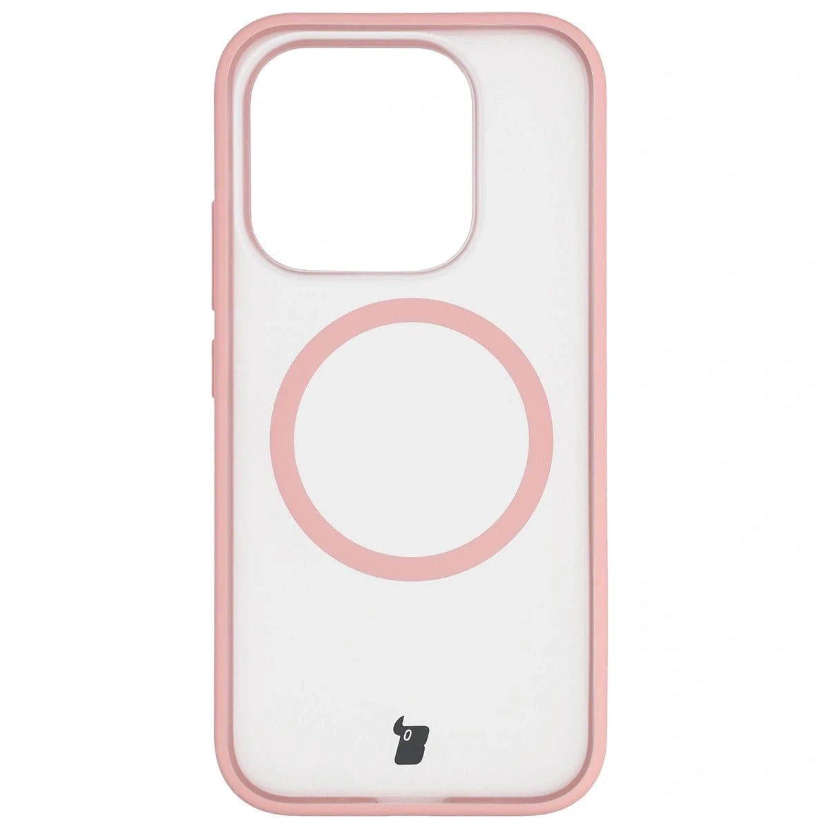Kryt Bizon Case MatteO Magnetic Xiaomi 17 smoky light pink