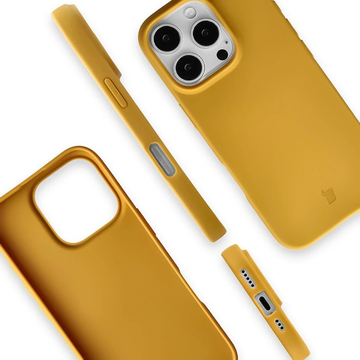 Kryt Bizon Case ReLeaf Apple iPhone 16 Pro dark yellow