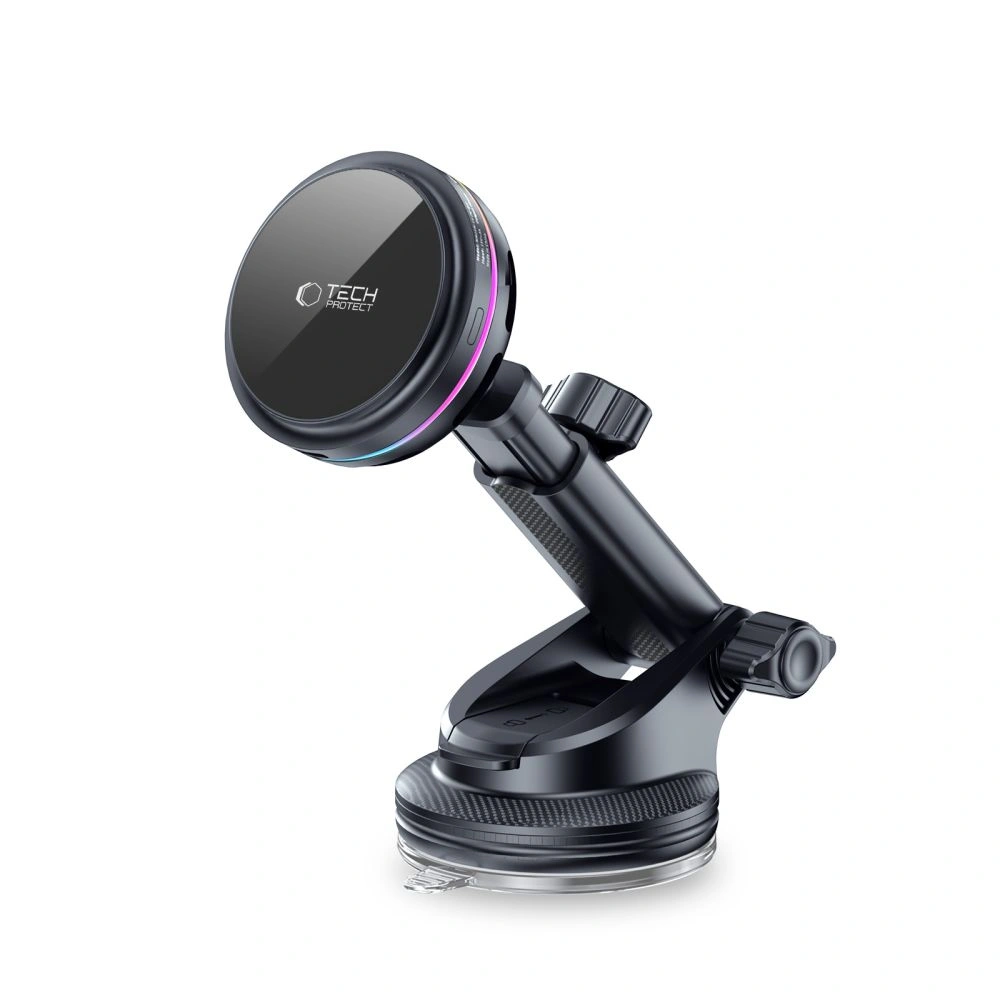 Držák do auta Tech-Protect V9 Arcticboost Magnetic MagSafe Wireless Charger 25W QI2.2 Black