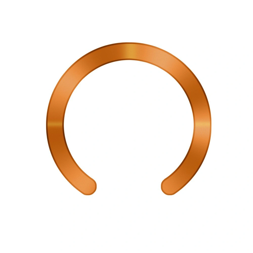 Kryt Tech-Protect MMP-210 Magnetic MagSafe Ring Black & Cosmic Orange [2 PACK]